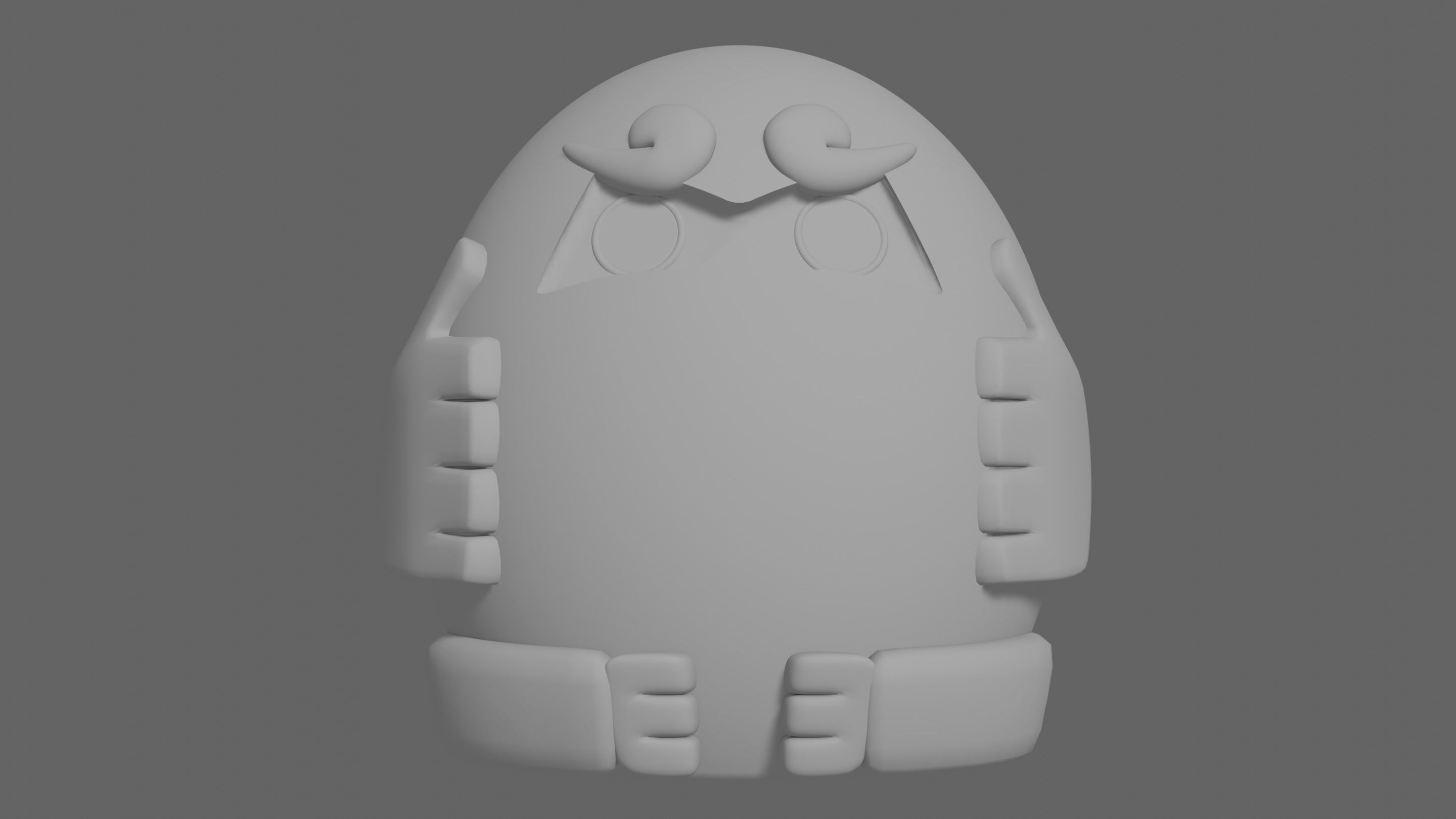 Pokemon Darmanitan Zen mode and Shiny Version 3D model_3