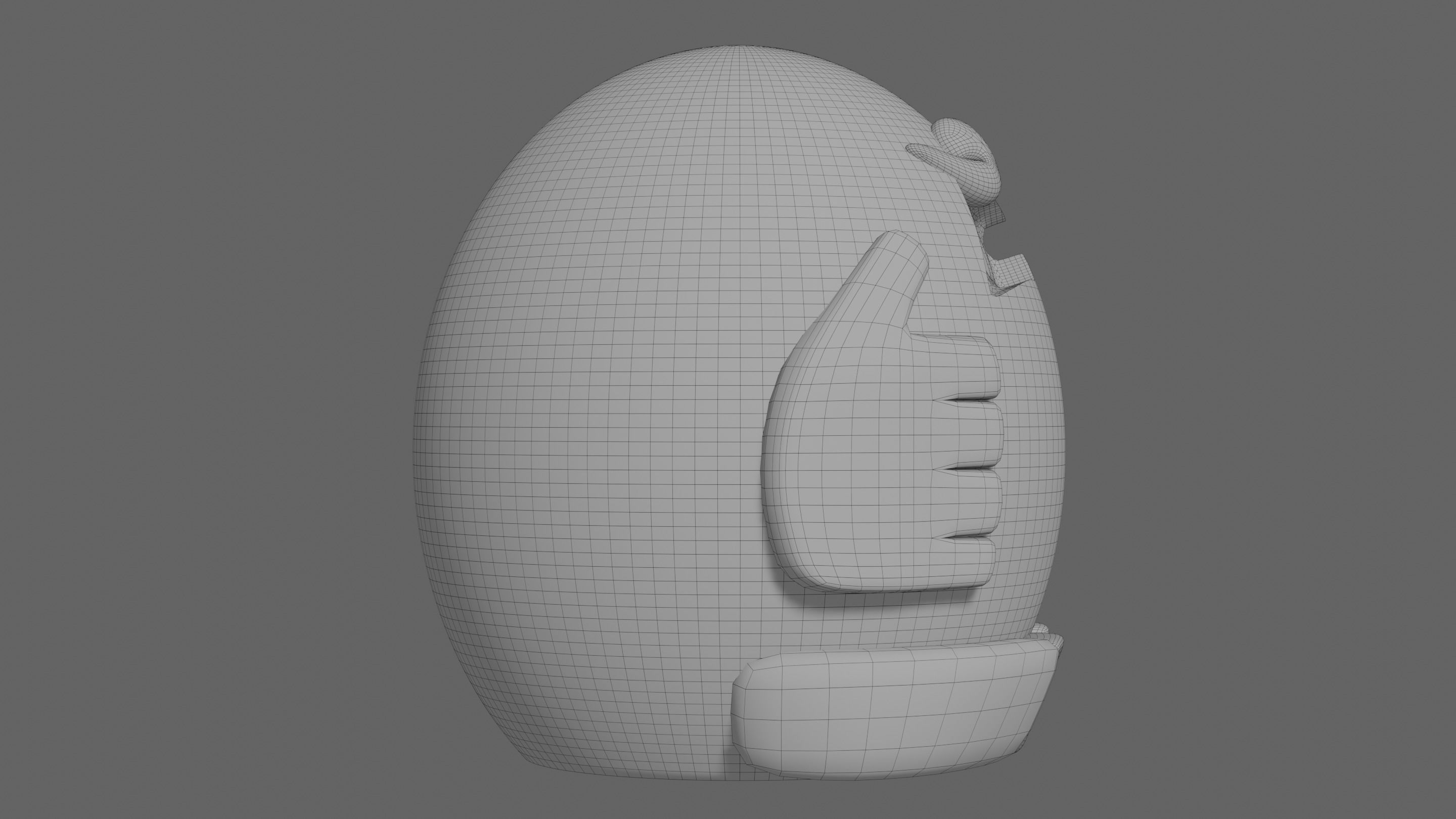 Pokemon Darmanitan Zen mode and Shiny Version 3D model_7