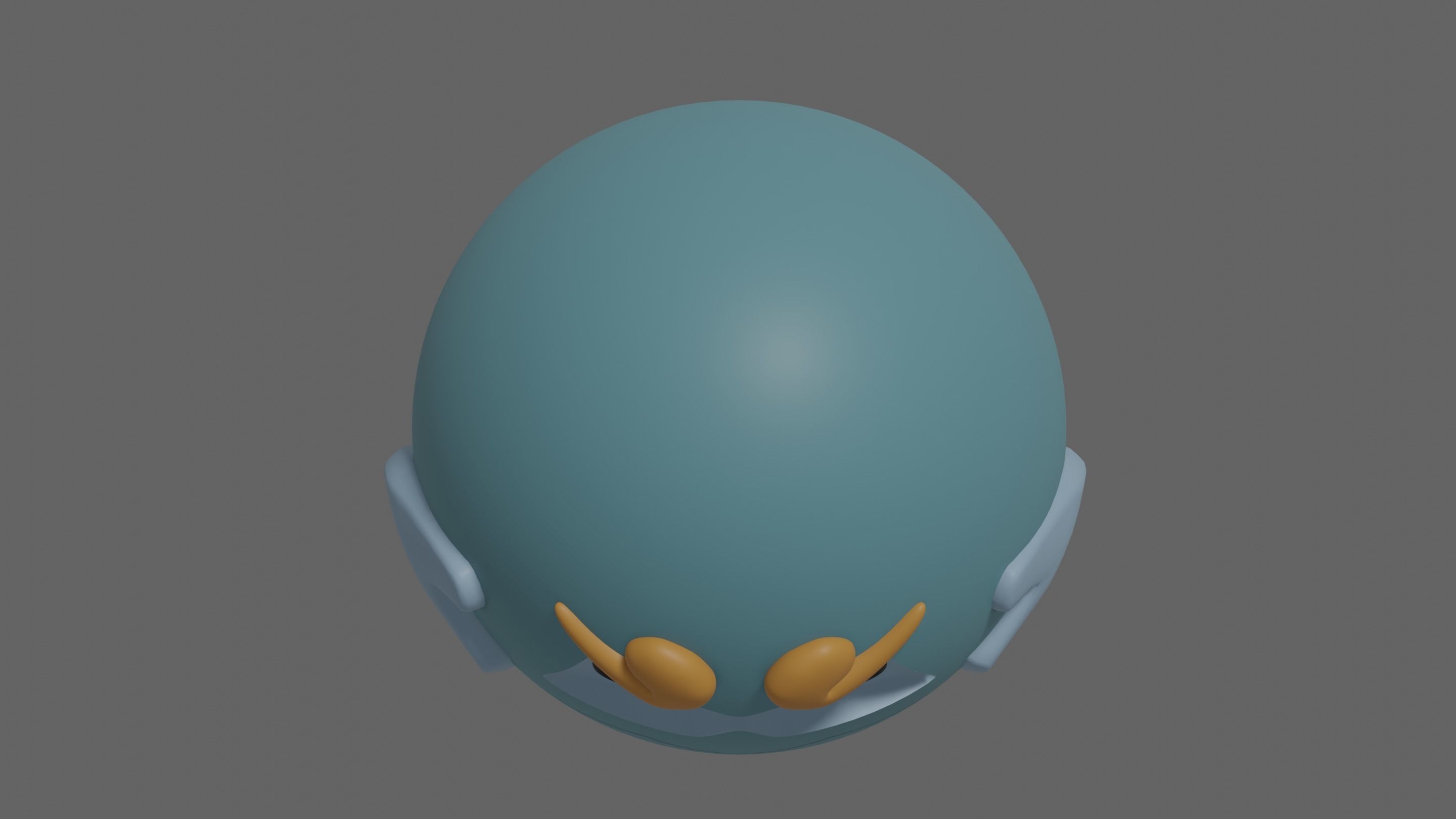 Pokemon Darmanitan Zen mode and Shiny Version 3D model_14
