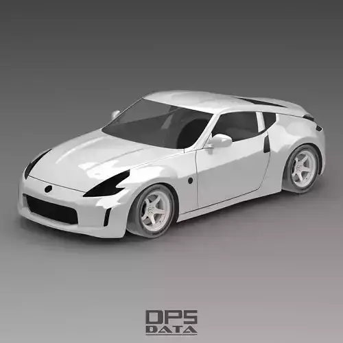 370Z Z34 Full Exterior Surface Model - 3D Laser-Scanned 3D model