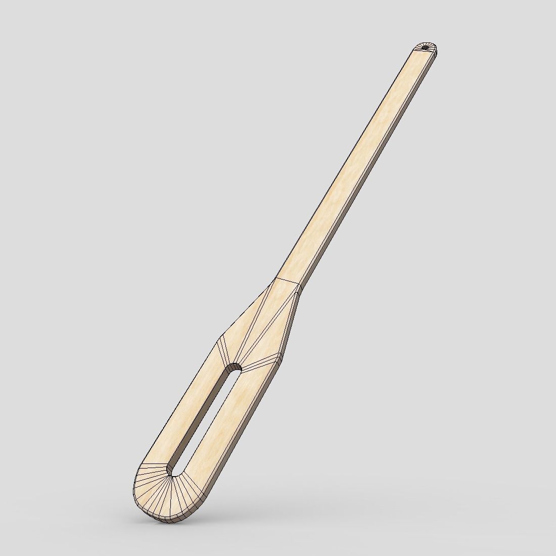 Laundry Stick 3 Low-poly 3D model_12