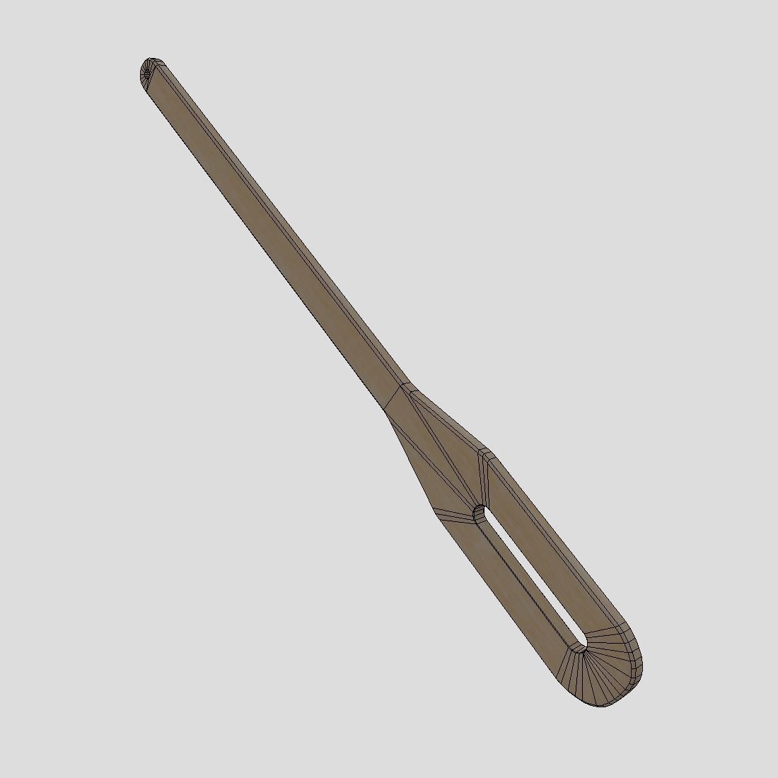 Laundry Stick 3 Low-poly 3D model_10