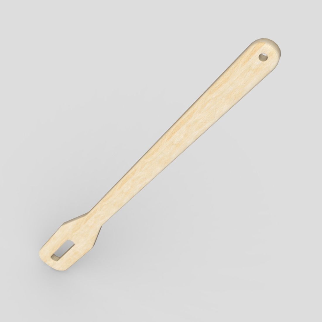 Laundry Stick 3 Low-poly 3D model_5