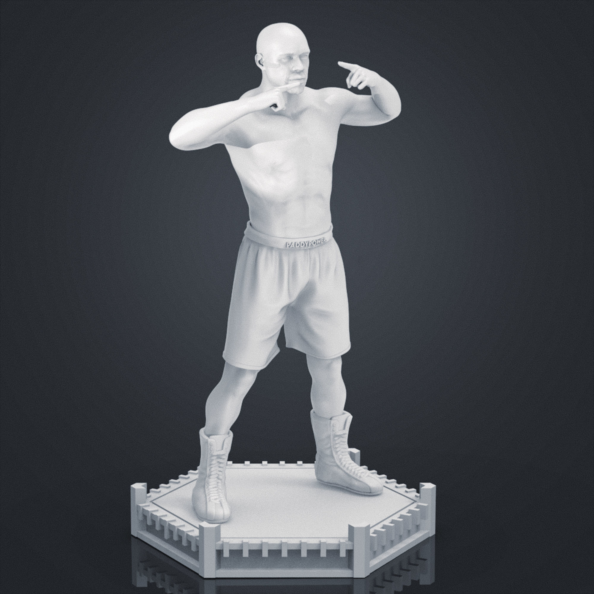 Floyd MayWeather 3D Printable 1 3D print model_19