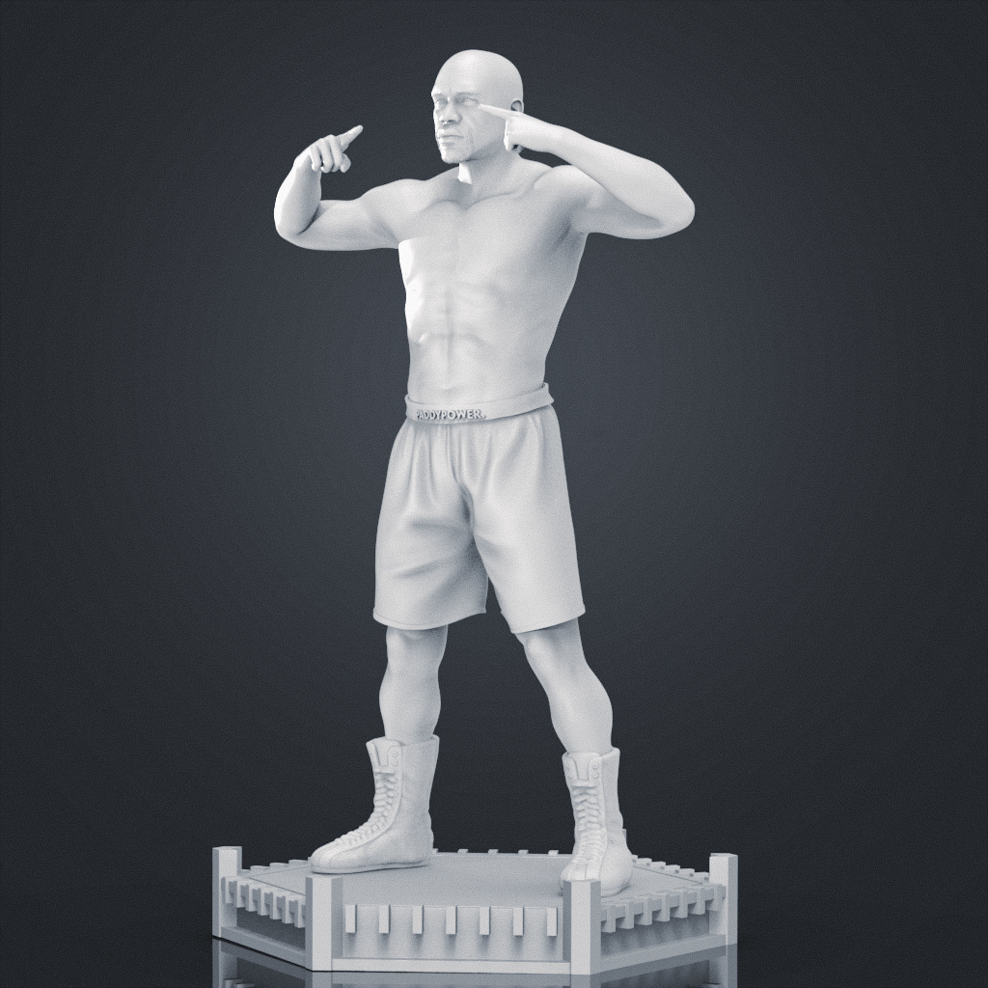 Floyd MayWeather 3D Printable 1 3D print model_14