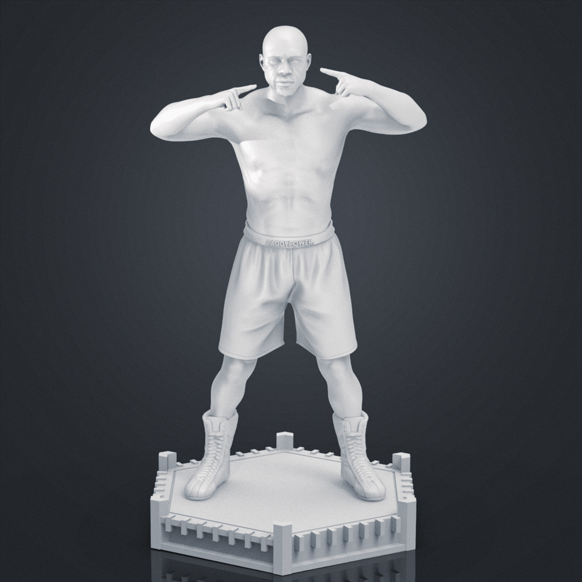 Floyd MayWeather 3D Printable 1 3D print model_21