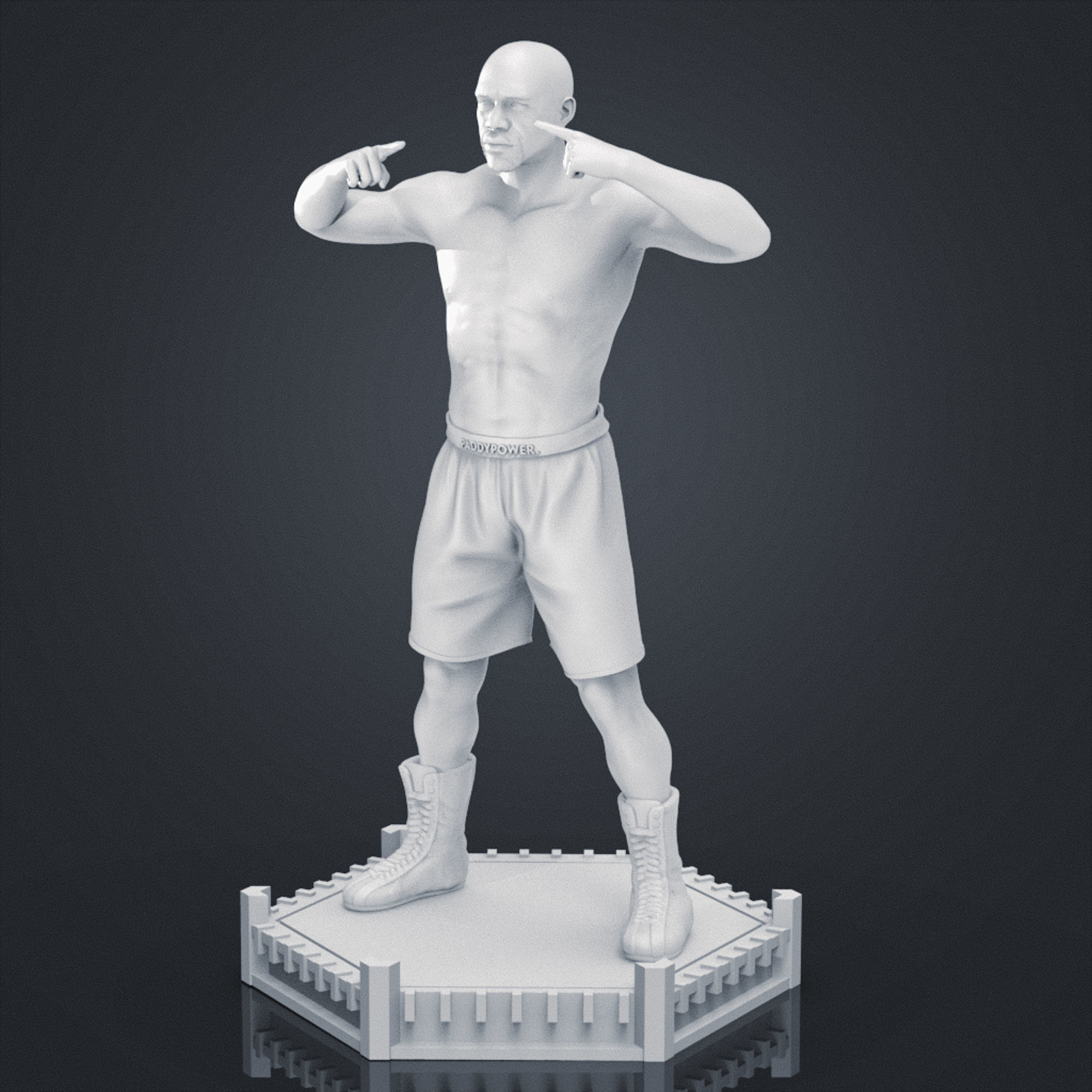 Floyd MayWeather 3D Printable 1 3D print model_20