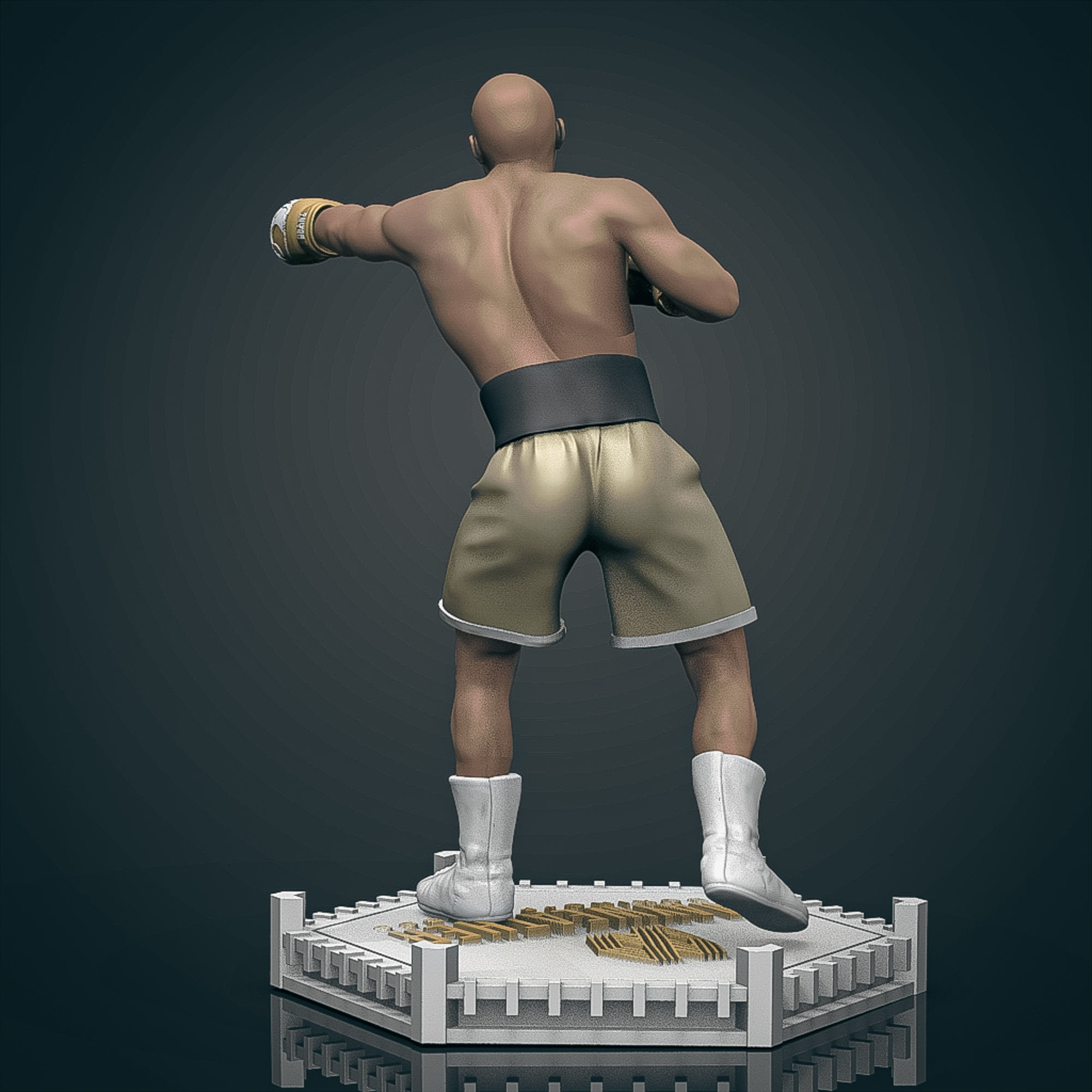Floyd MayWeather 3D Printable 2 3D print model_6