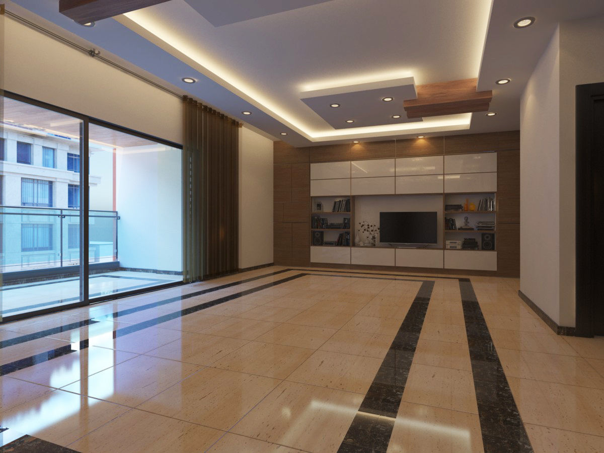 Exterior scene 3D model 3D model_3