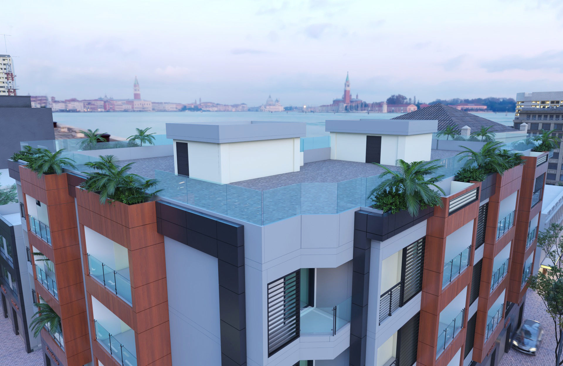 Exterior scene 3D model 3D model_1