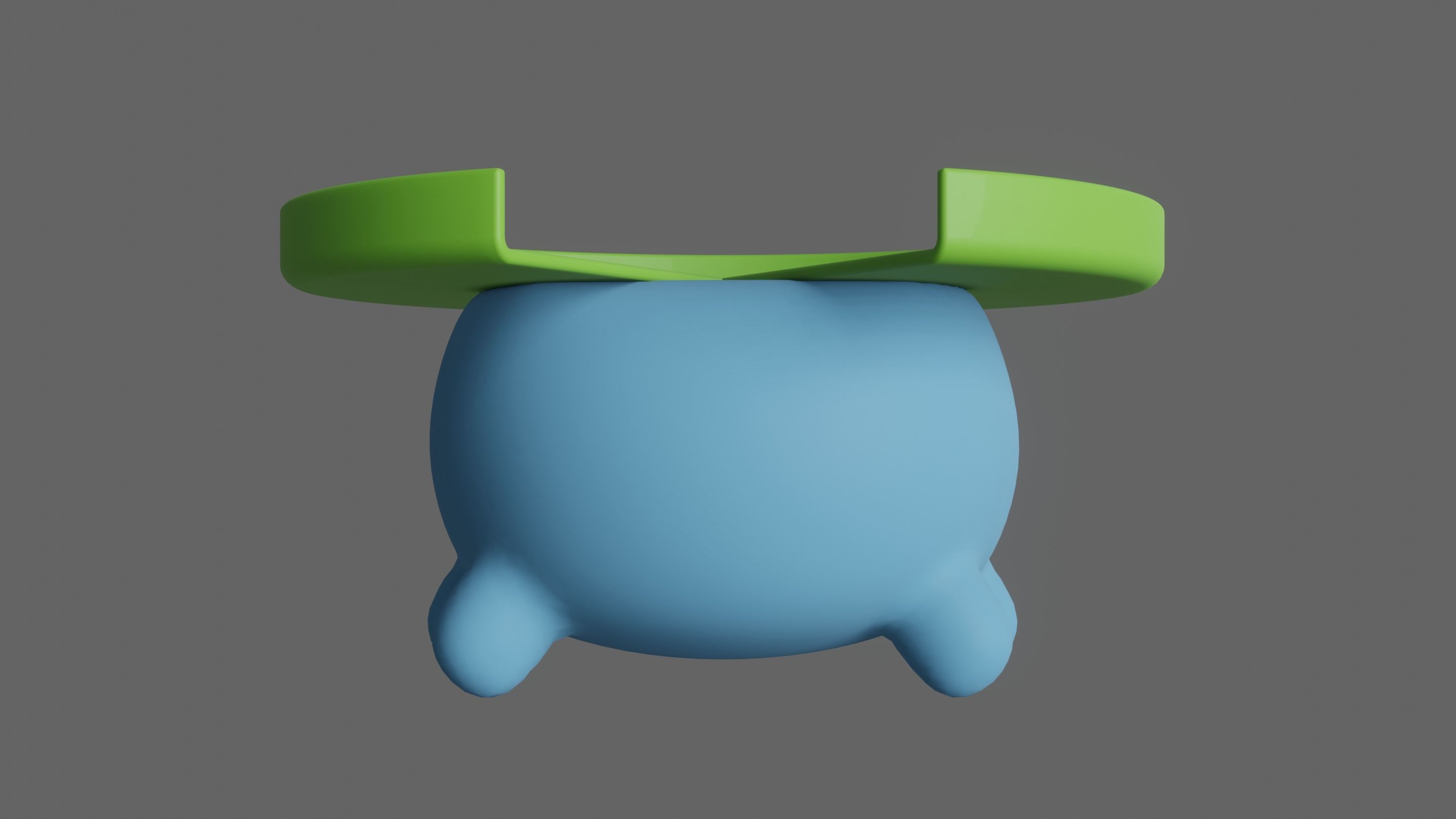 Pokemon Lotad and Shiny Version 3D model rigged | CGTrader