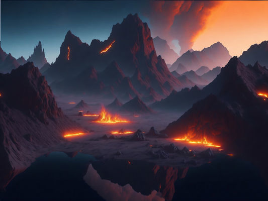 Alien Worlds Backdrop Images 3D model_19