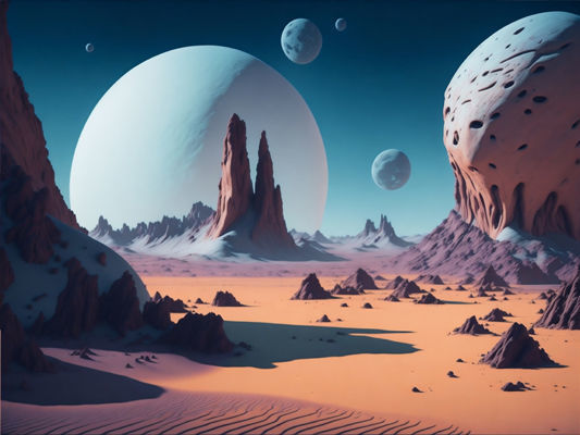 Alien Worlds Backdrop Images 3D model_1