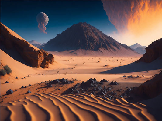 Alien Worlds Backdrop Images 3D model_16