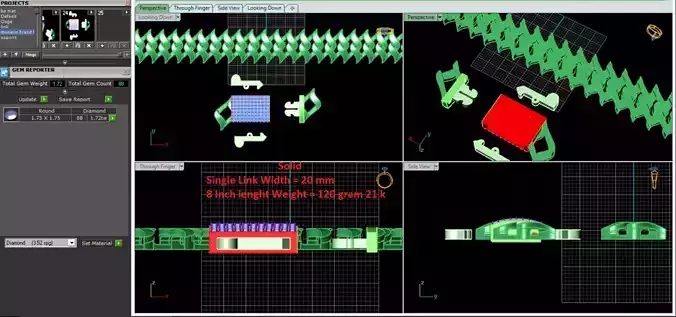 Cubic Diamond Chain 40