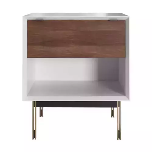 Bed Cabinet Black - Casa Modernism