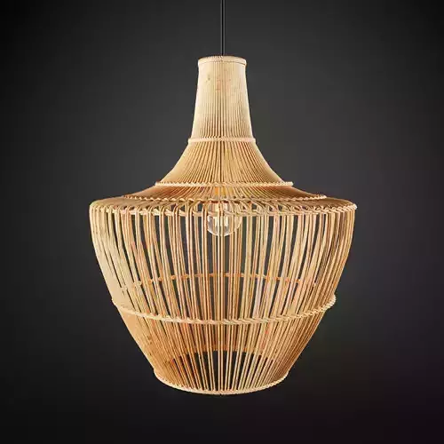 Arwen Wicker Pendant Light CB2