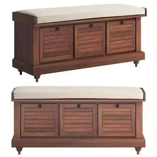 Almira Flip Top Storage Bench