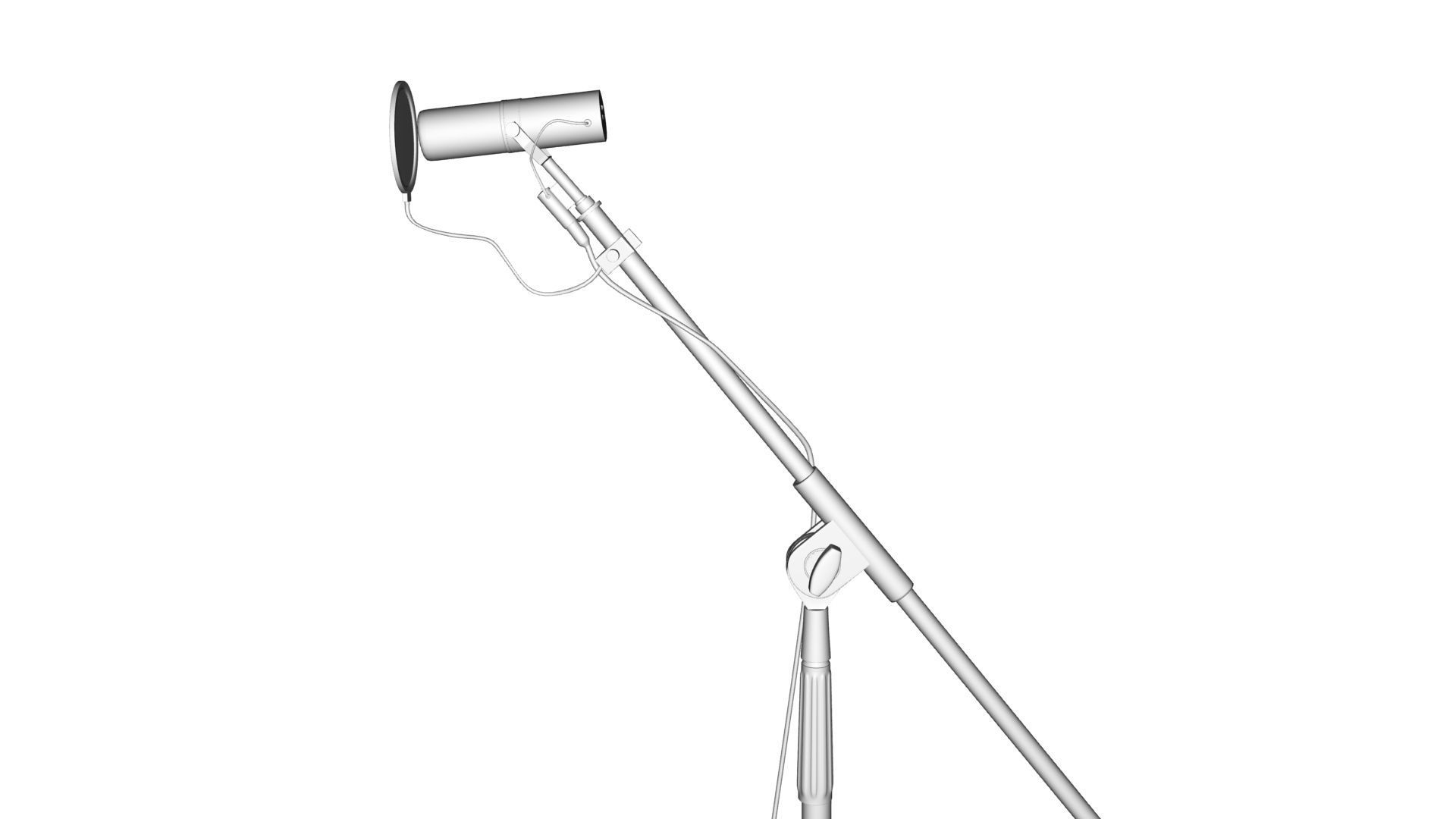 Condenser Microphone 3D model 3D model_8