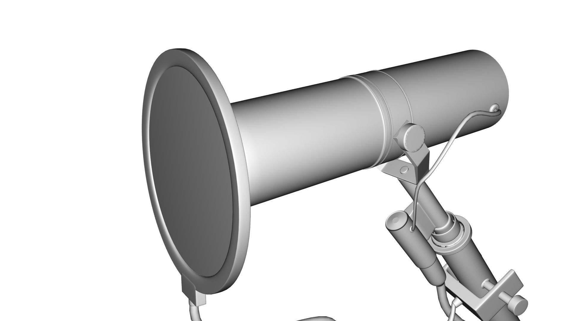 Condenser Microphone 3D model 3D model_10