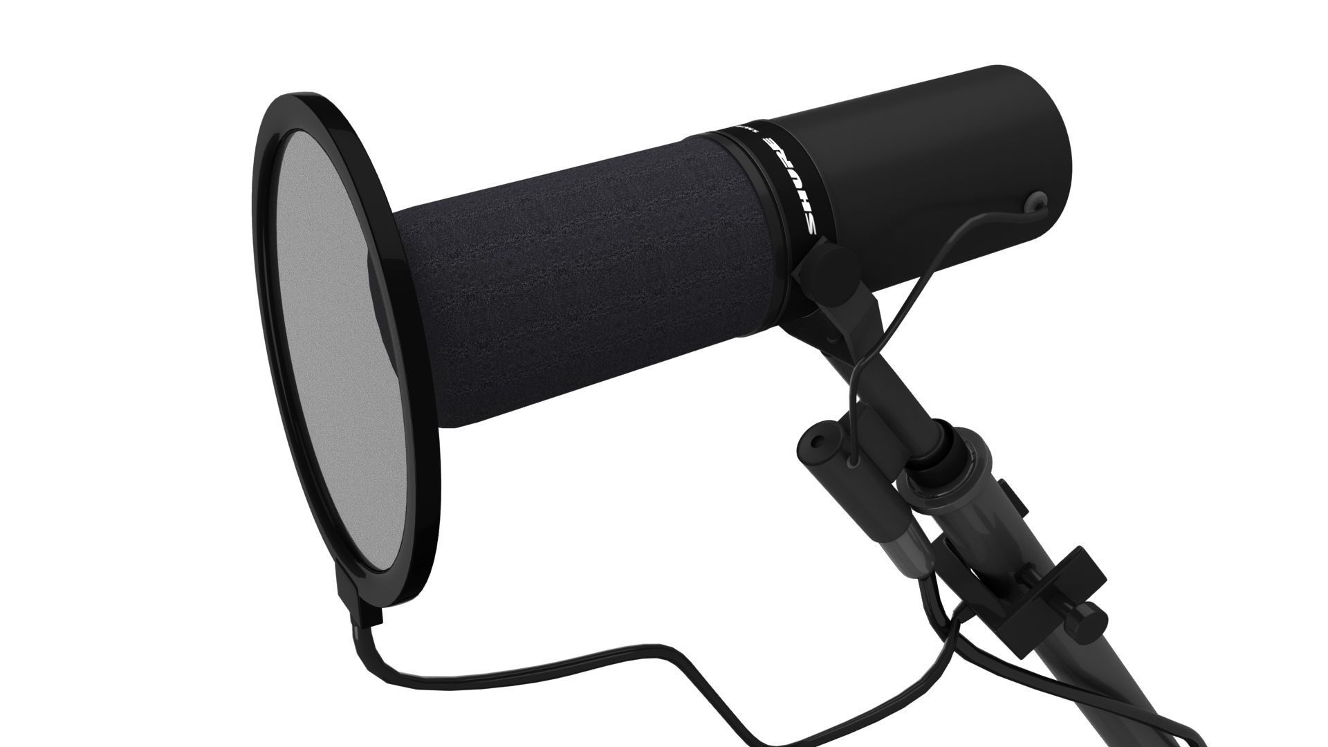 Condenser Microphone 3D model 3D model_2