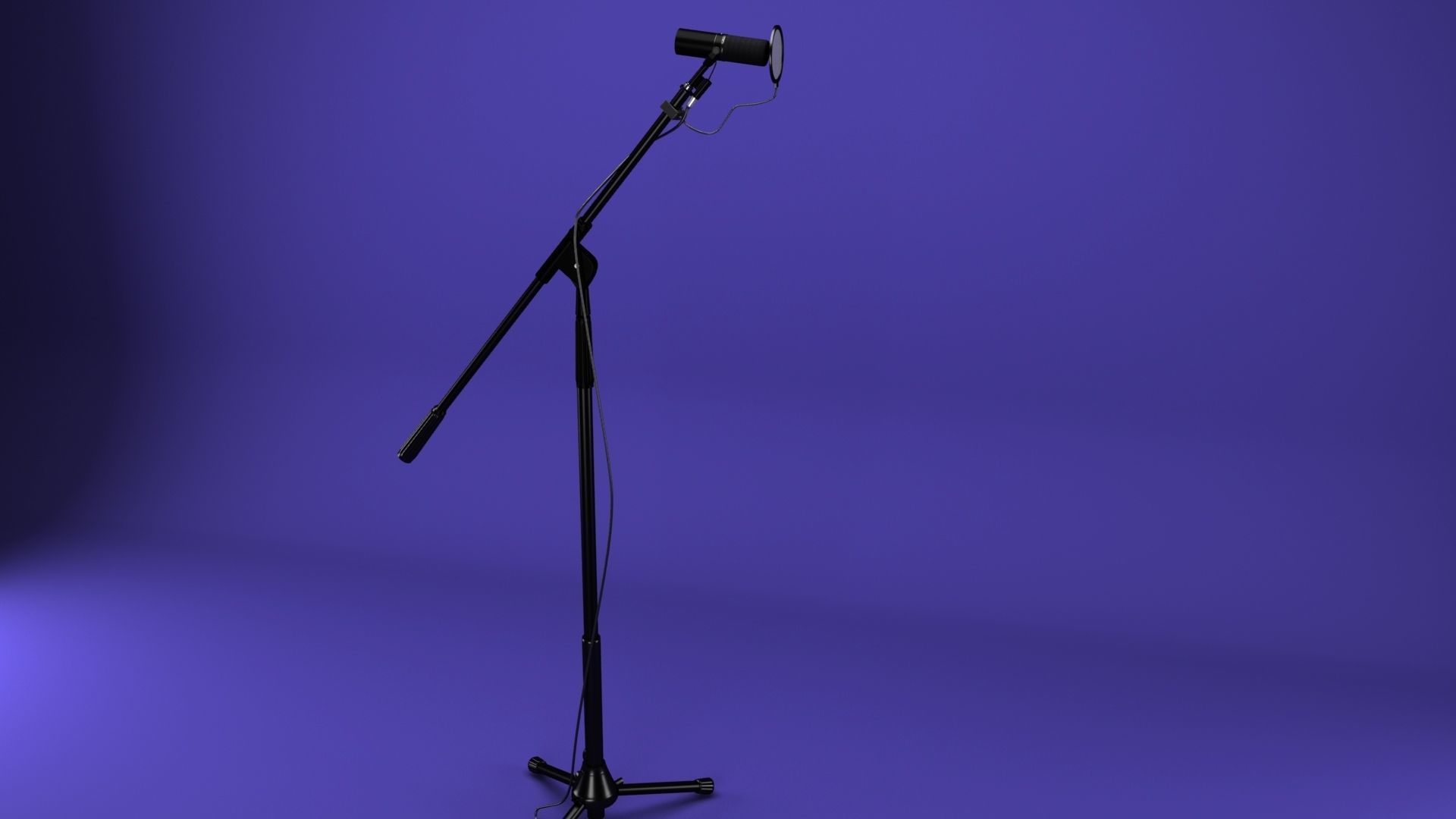 Condenser Microphone 3D model 3D model_1