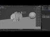 Rigid particles Free low-poly 3D model_1
