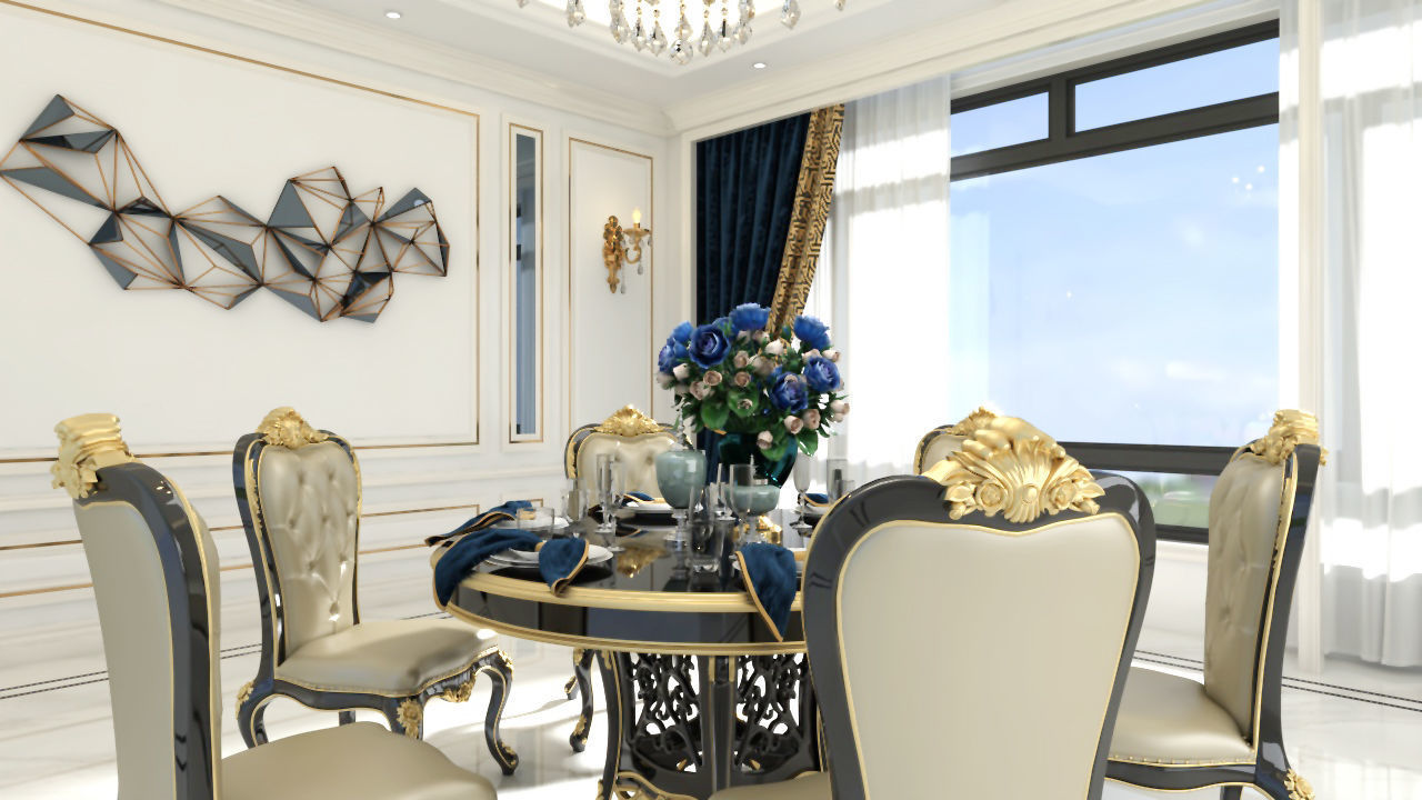 Interior Art - Restaurant Collection - Part 1 01 3D model_4