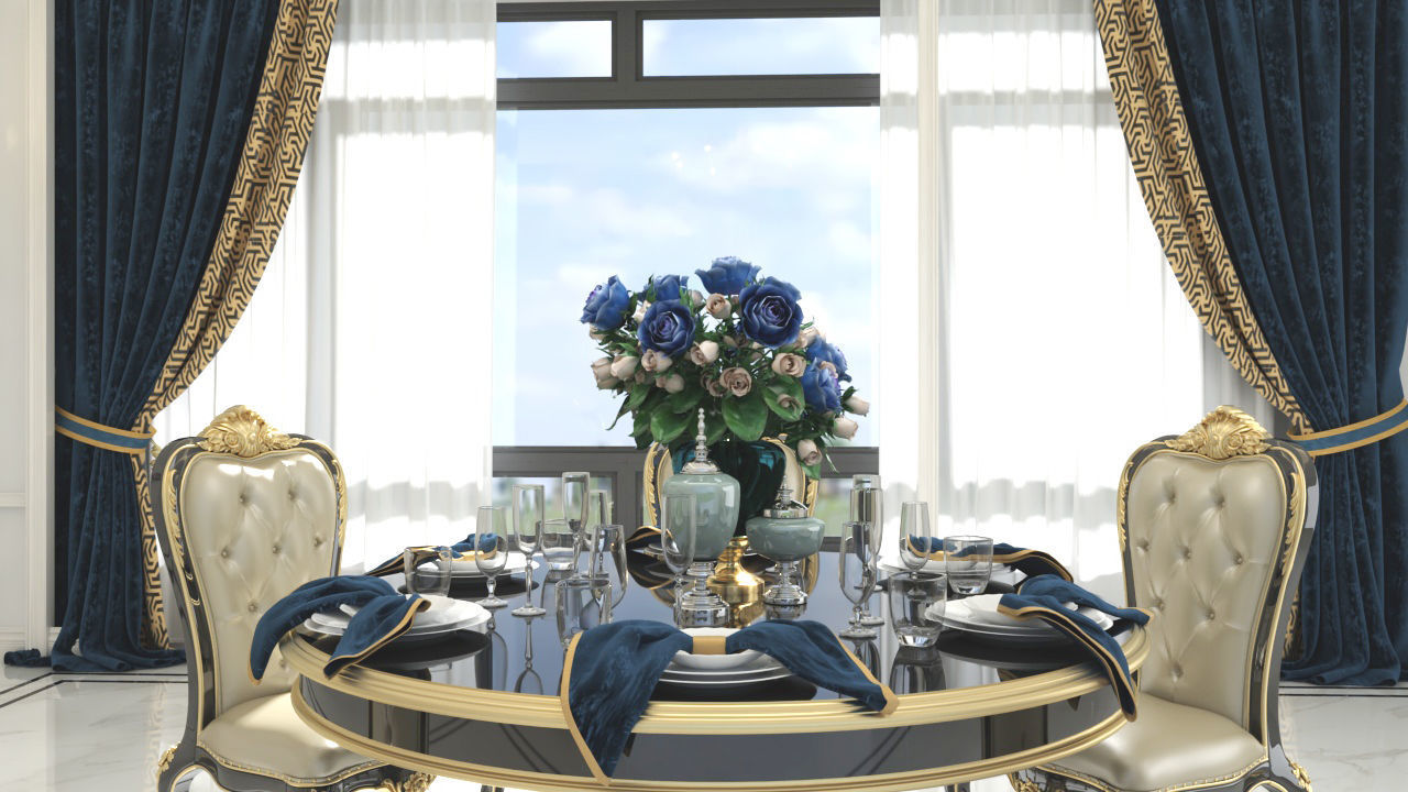 Interior Art - Restaurant Collection - Part 1 01 3D model_6