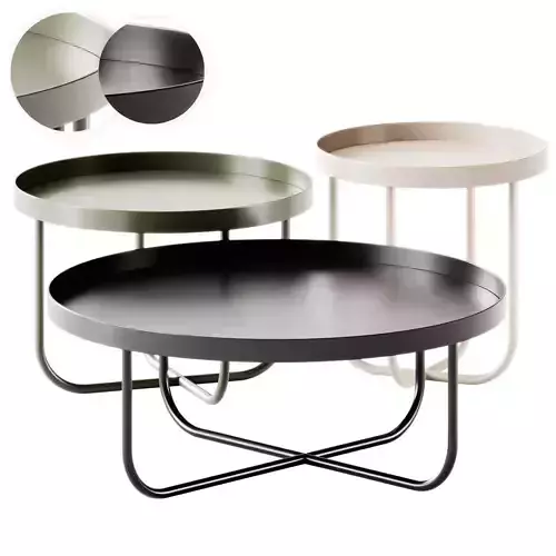 INNOVA Imbottiti Tube Coffee Tables