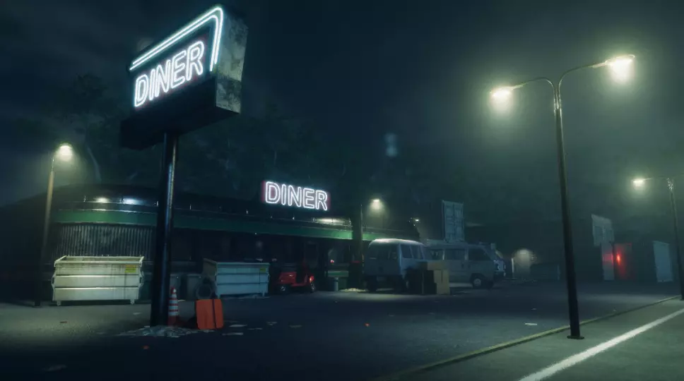Modular Diner Pack Low-poly 3D model_0