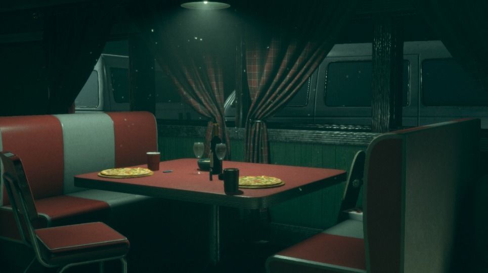 Modular Diner Pack Low-poly 3D model_9