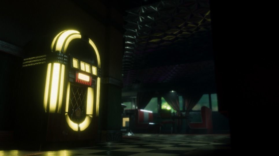 Modular Diner Pack Low-poly 3D model_12