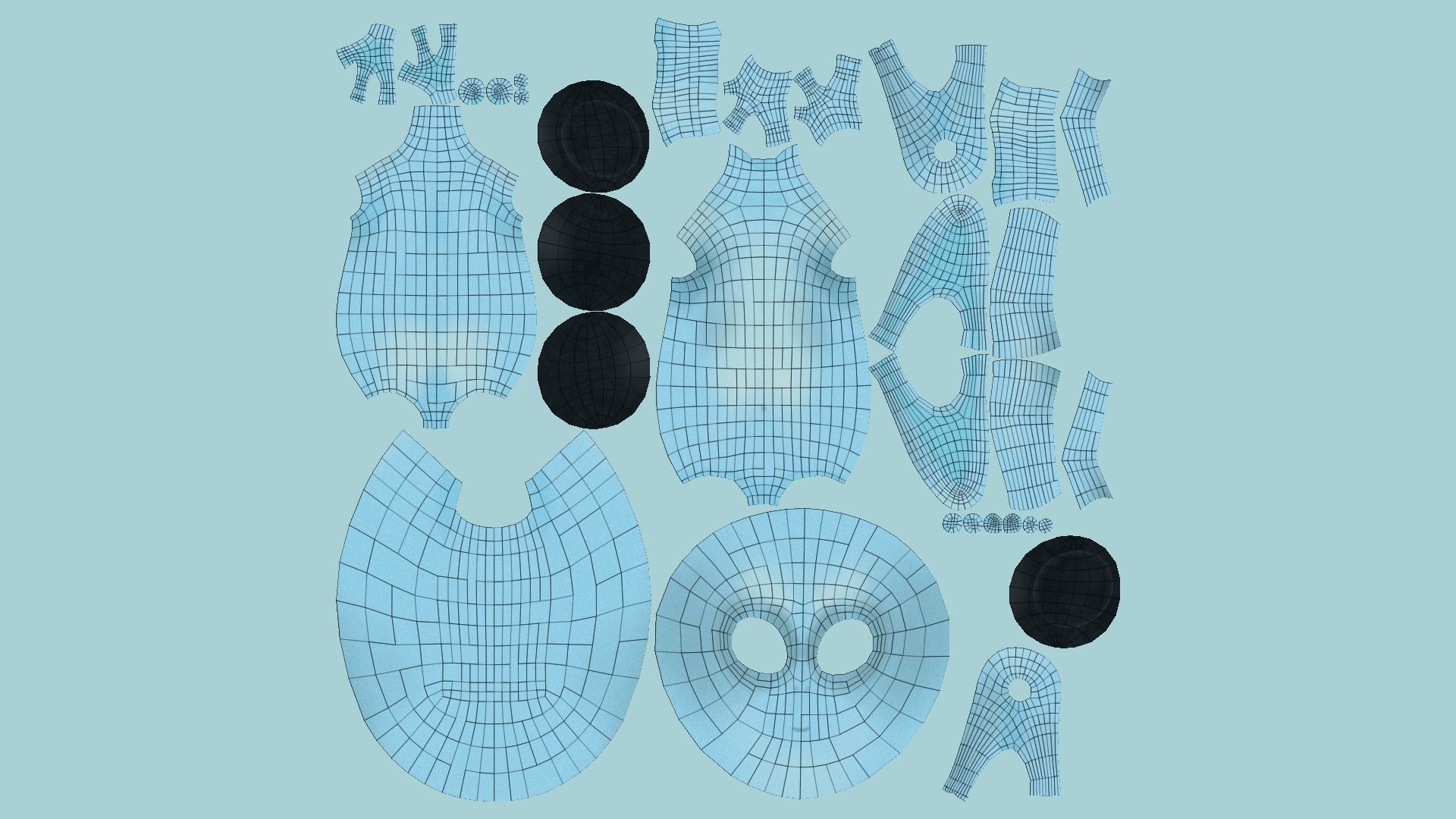 12 Cute Aliens A Collection - Simple - Character Design _98