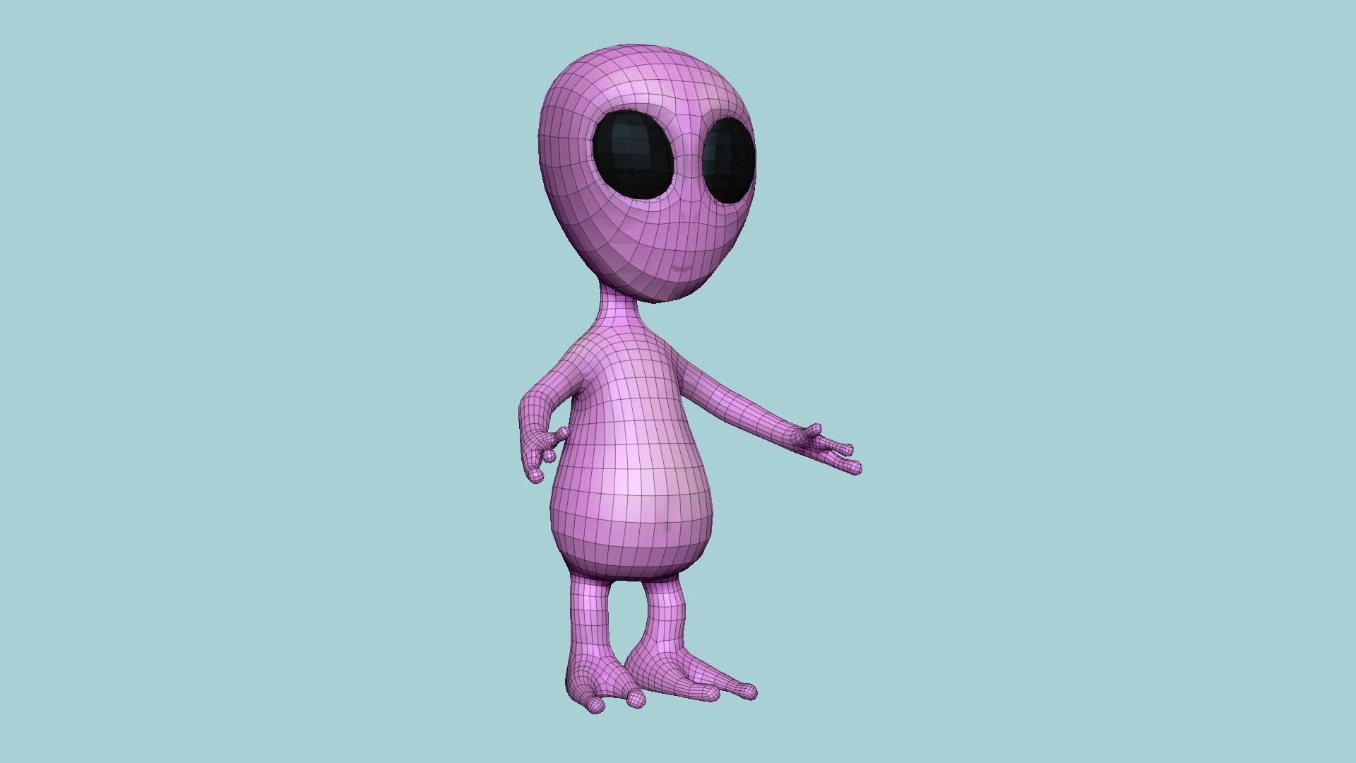 12 Cute Aliens A Collection - Simple - Character Design _89