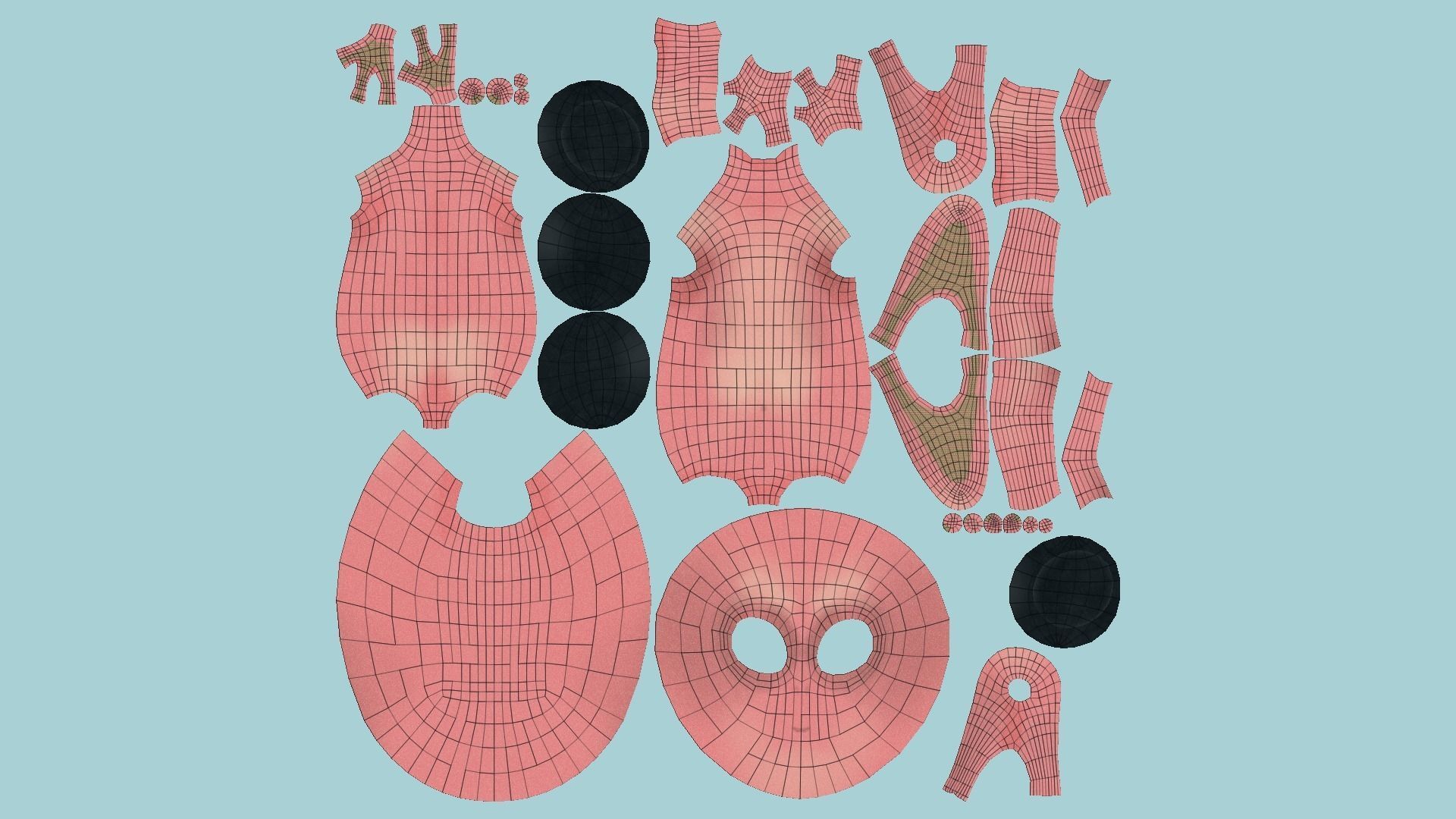 12 Cute Aliens A Collection - Simple - Character Design _91