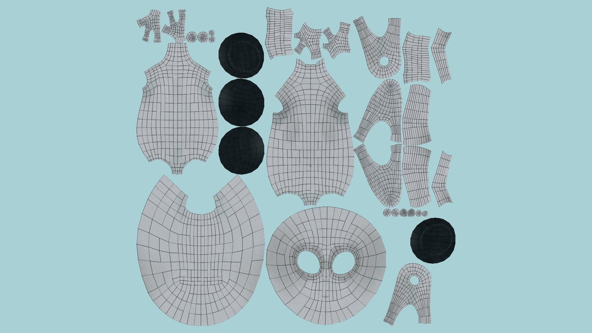 12 Cute Aliens A Collection - Simple - Character Design _90
