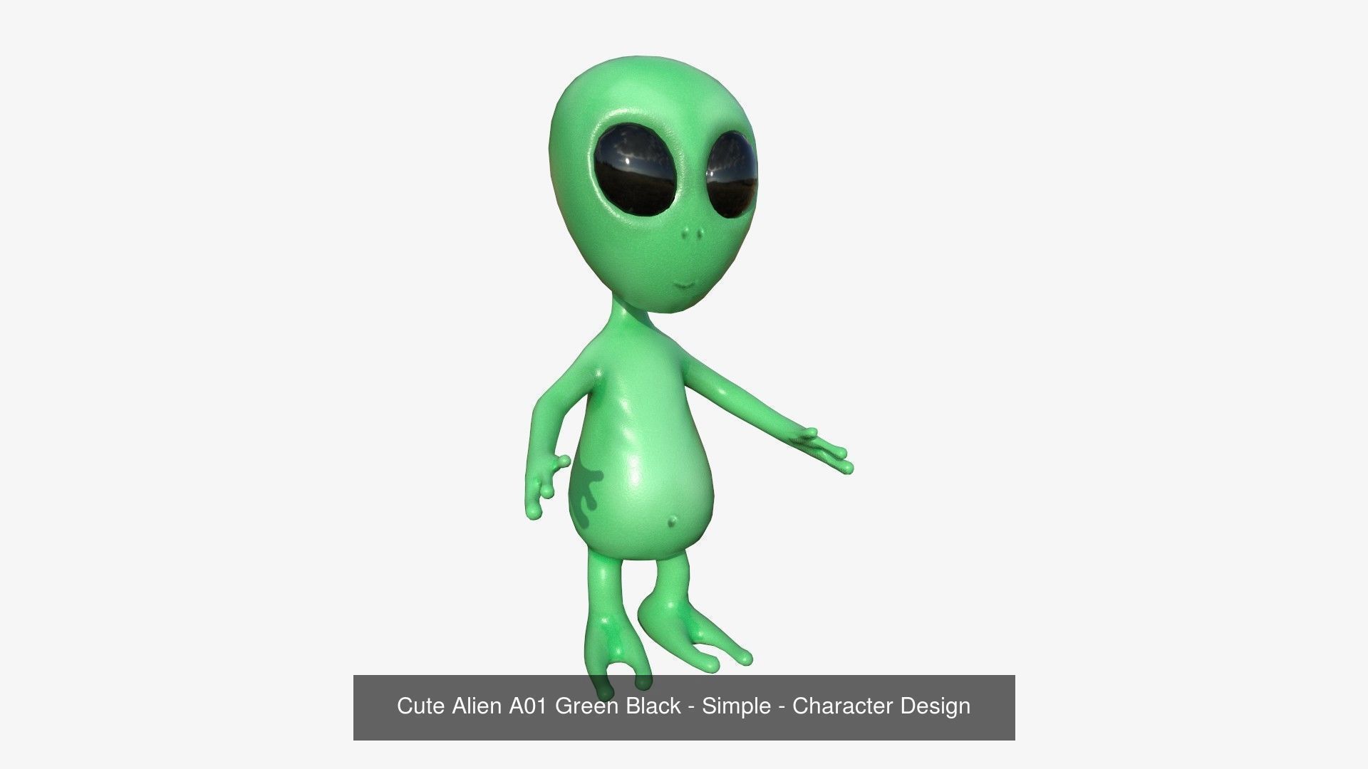 12 Cute Aliens A Collection - Simple - Character Design _1