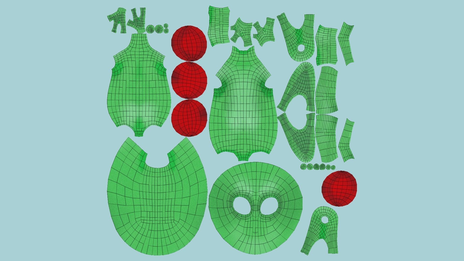 12 Cute Aliens A Collection - Simple - Character Design _76