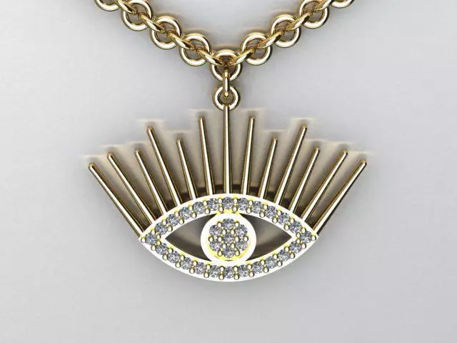 pendant 3D print model_0