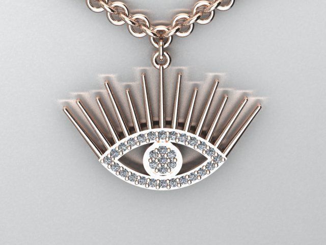 pendant 3D print model_2