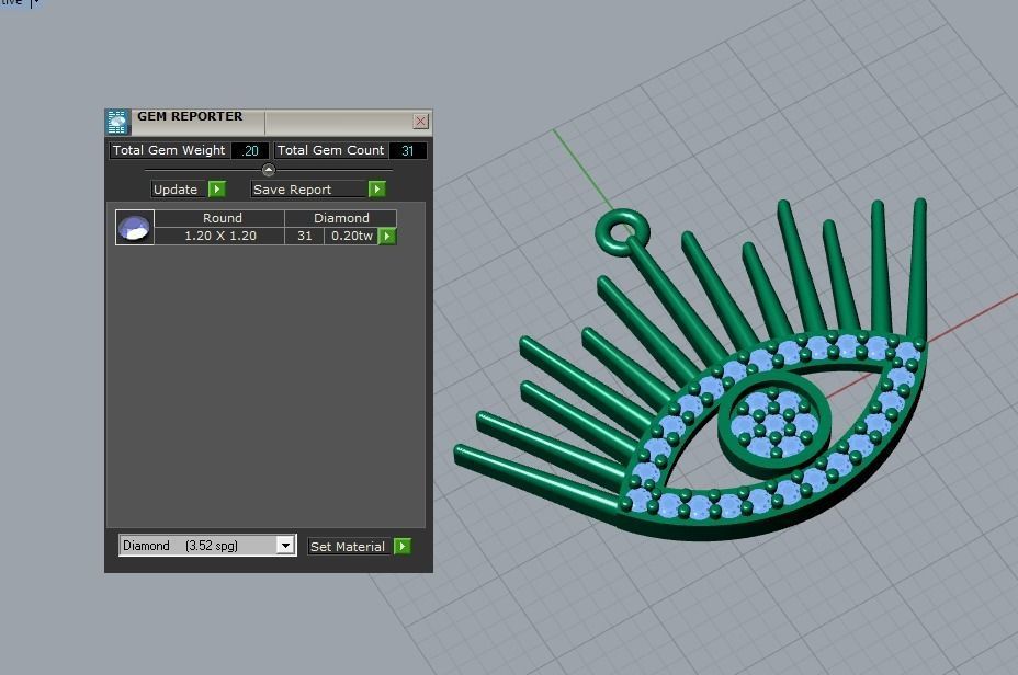 pendant 3D print model_5