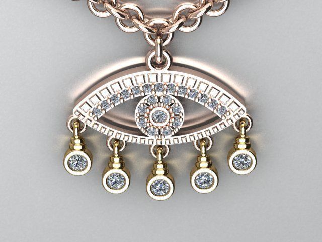 pendant 3D print model_2