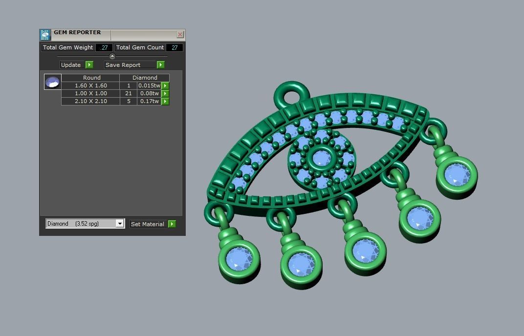 pendant 3D print model_5