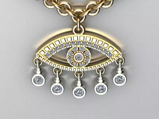 pendant 3D print model_0