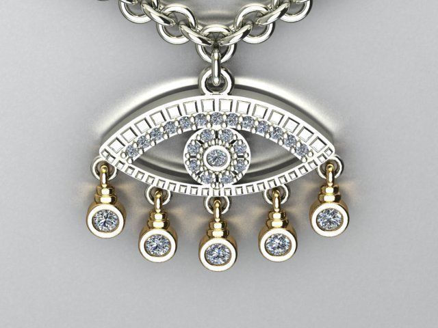 pendant 3D print model_10