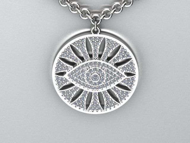 pendant 3D print model_1