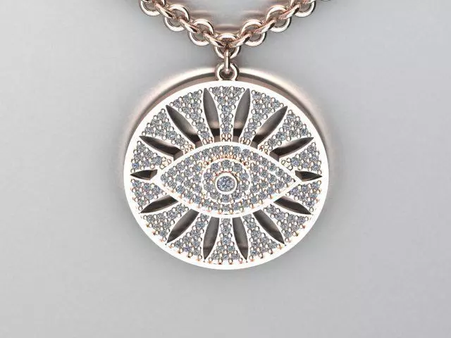 pendant 3D print model_0