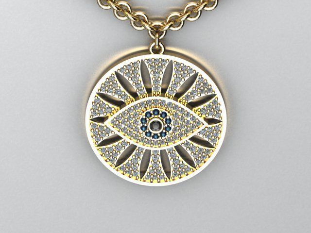 pendant 3D print model_2