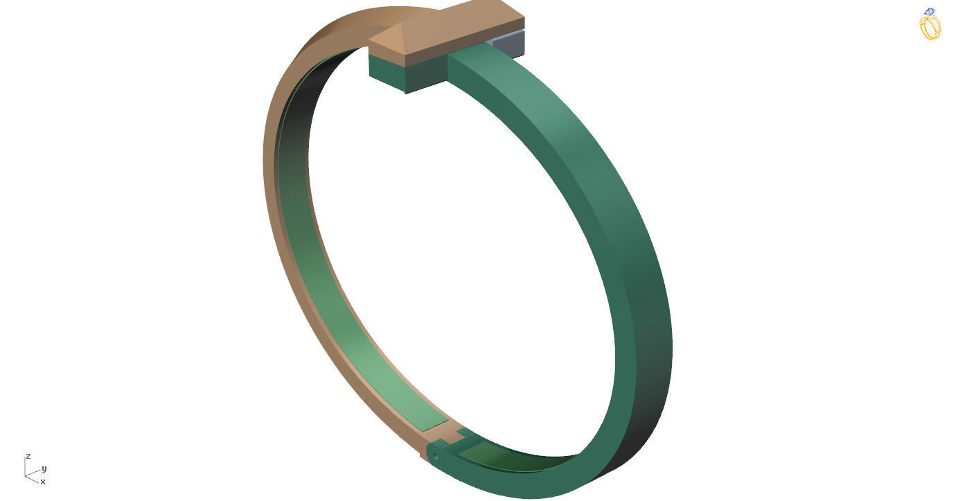 T1 Bracelet  3D print model_16